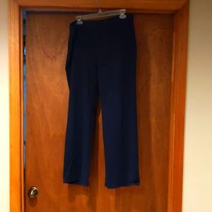 Wide leg sweatpants.